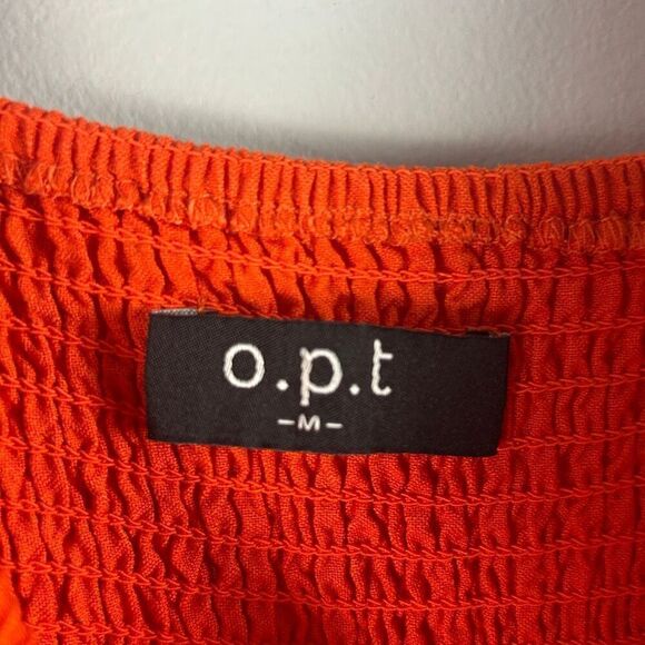 O.P.T Athena Smocked Midi-Dress - Picture 4 of 7